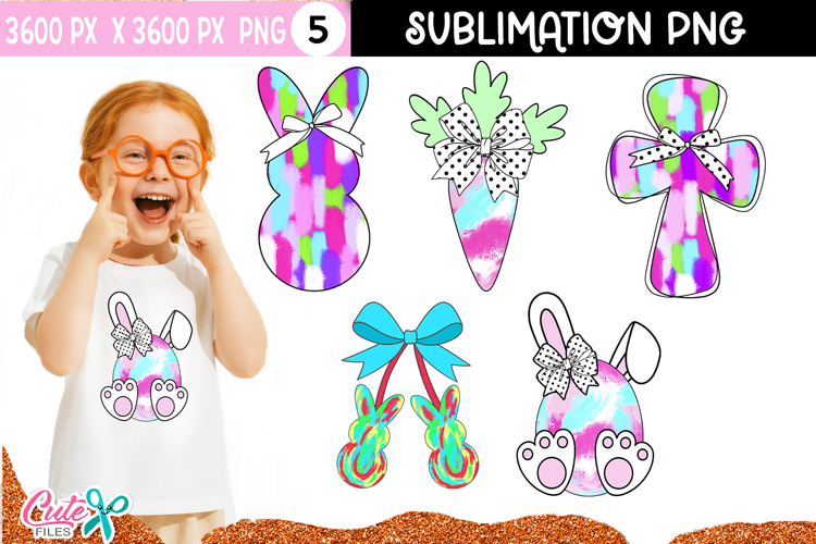 Coquette Easter Bundle PNG | Easter Sublimation Designs