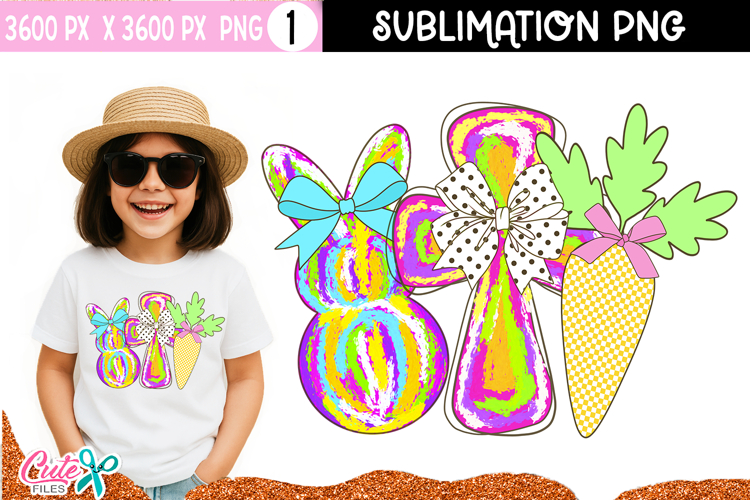 Coquette Easter PNG | Girly Spring Sublimation Design
