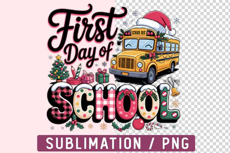 Coquette First Day Of School PNG Designs