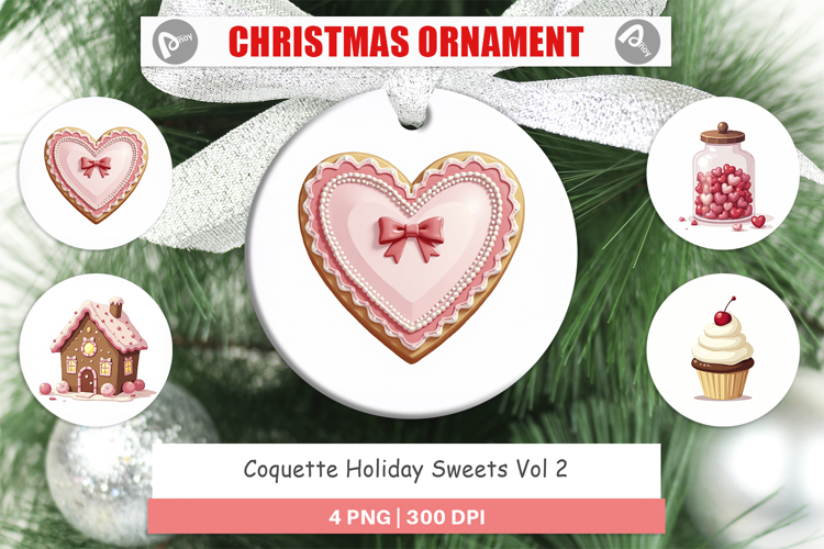 Christmas Ornament Sublimation Designs Image 19