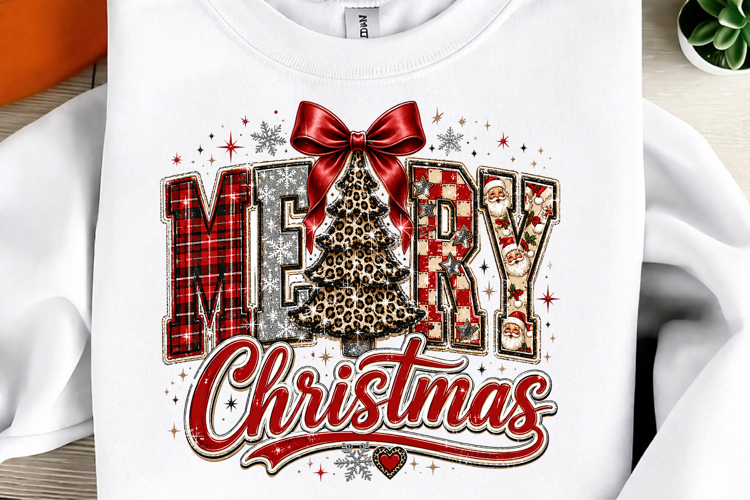 Coquette Merry Christmas png