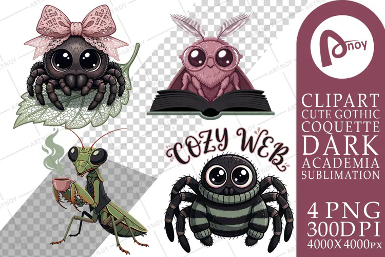 Coquette Spiderling Sublimation
