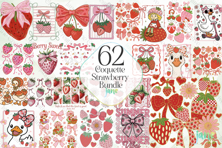 Strawberry Illustration Image 17