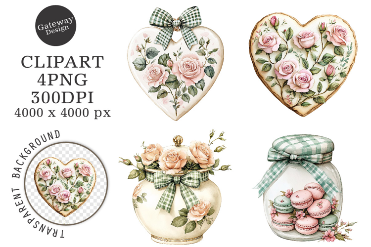 Coquette Tea Party Clipart