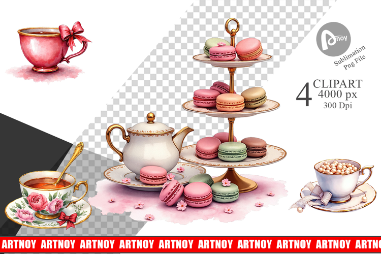 Coquette Teacup Sublimation