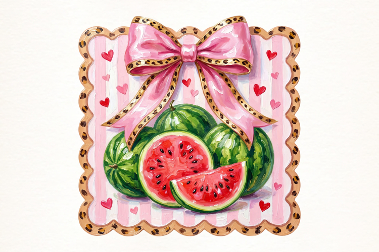 Coquette Watermelon PNG