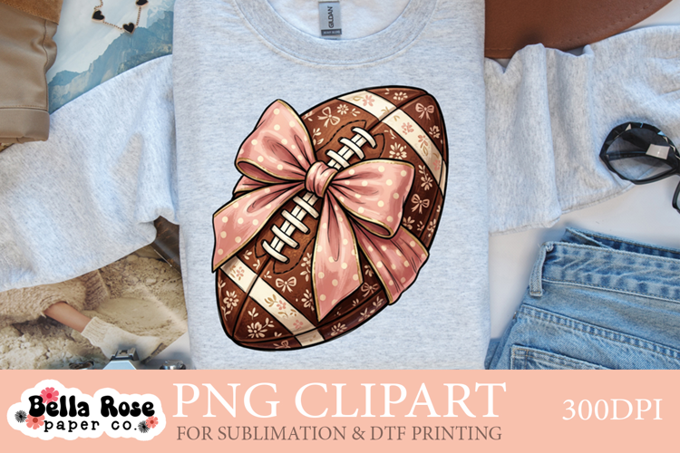 Coquette Football | Football Season| PNG Clipart