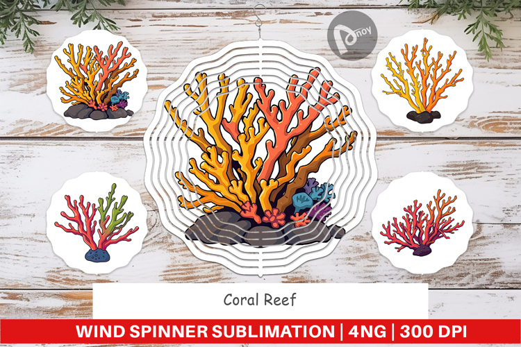 Wind Spinner Coral Reef