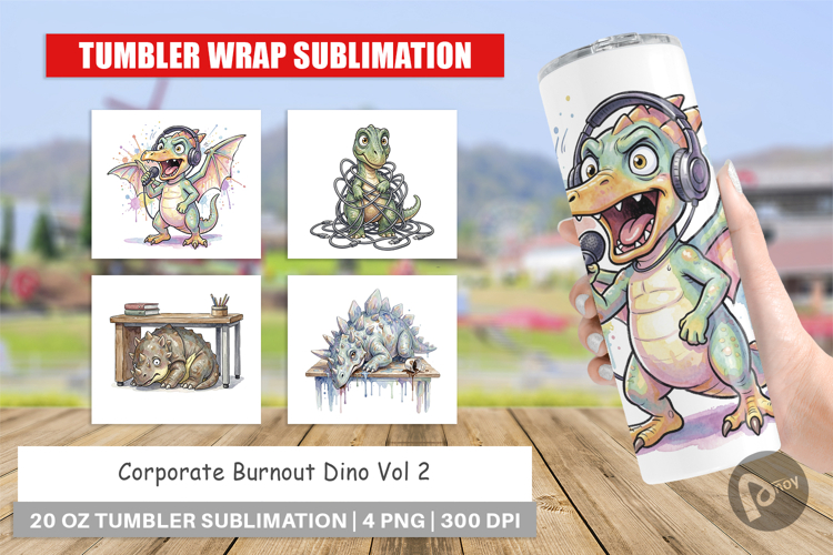 Dinosaur Tumbler Image 12