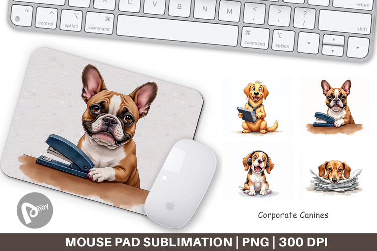 Corporate Canines Mouse Pad