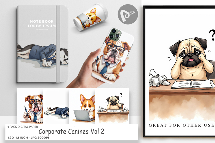 Corporate Canines Digital Paper