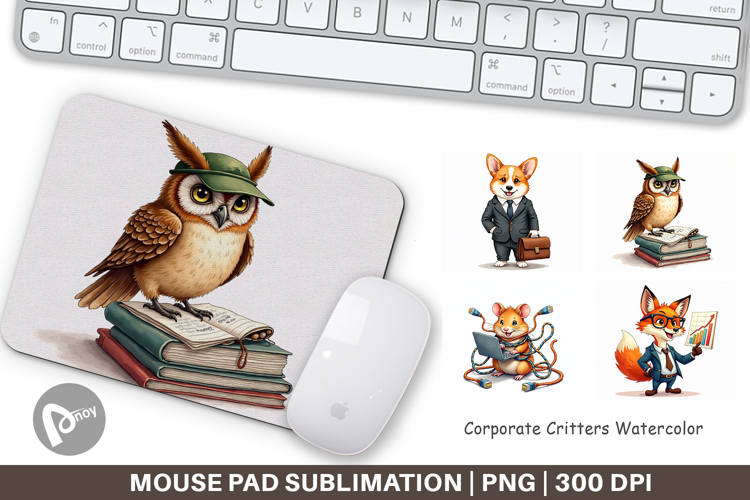 Corporate Critters Mouse Pad