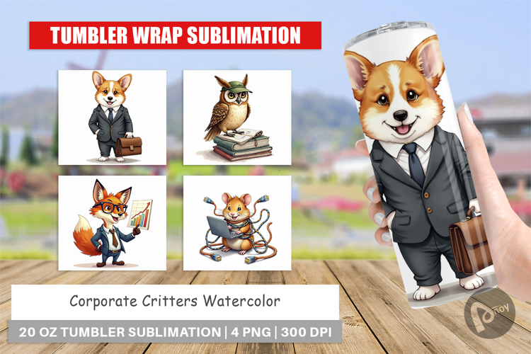 Corporate Critters Tumbler