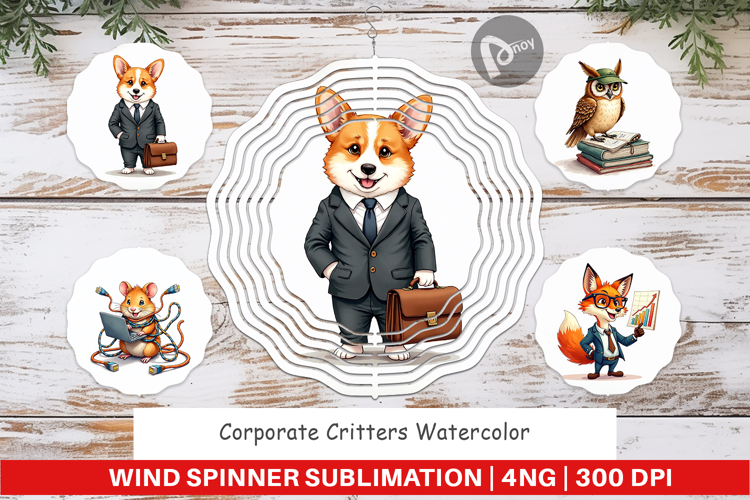 Corporate Critters Wind Spinner