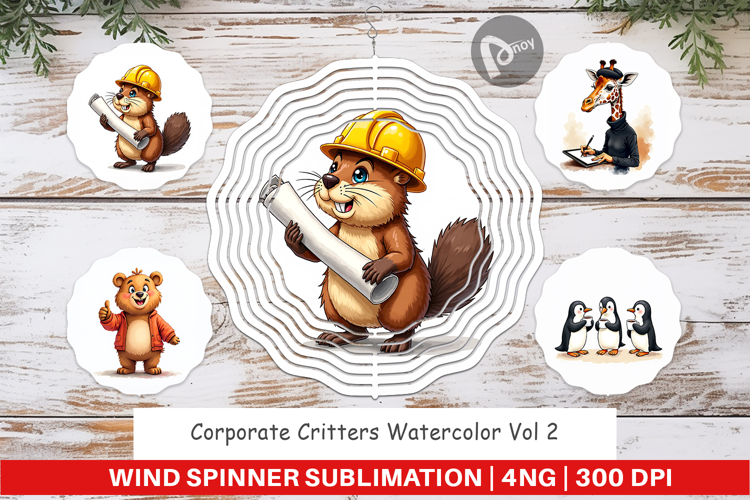 Corporate Critters Wind Spinner