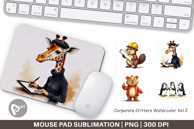 Corporate Critters Mouse Pad
