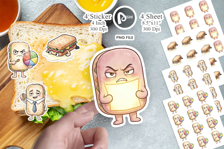 Corporate Meltdown Sticker