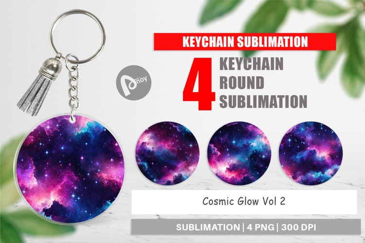 Keychain Cosmic Glow