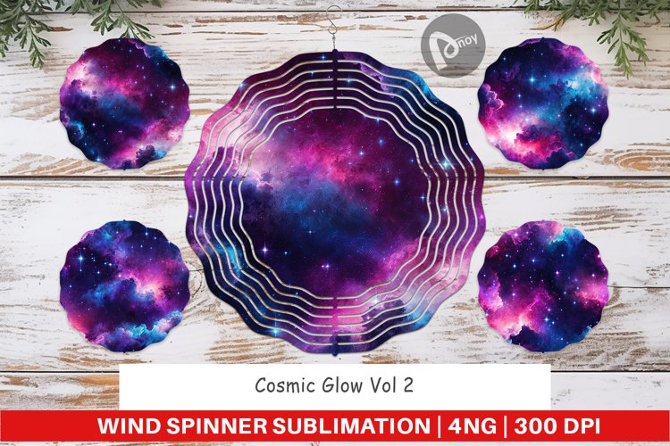 Wind Spinner Cosmic Glow