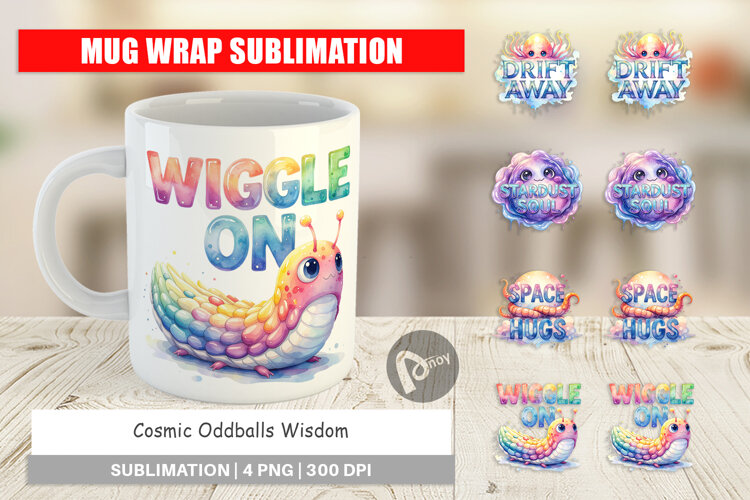 Alien Quote Mug Wrap example image 1