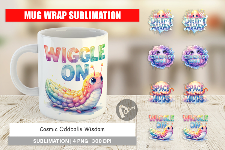 Alien Quote Mug Wrap
