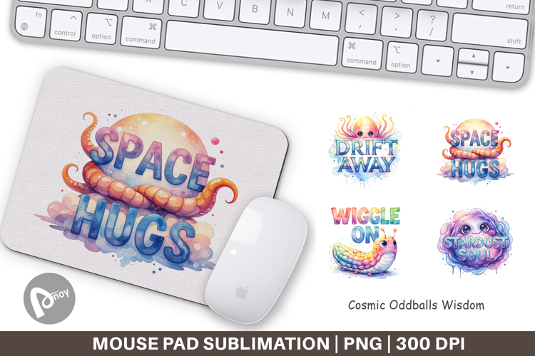 Alien Quote Mouse Pad