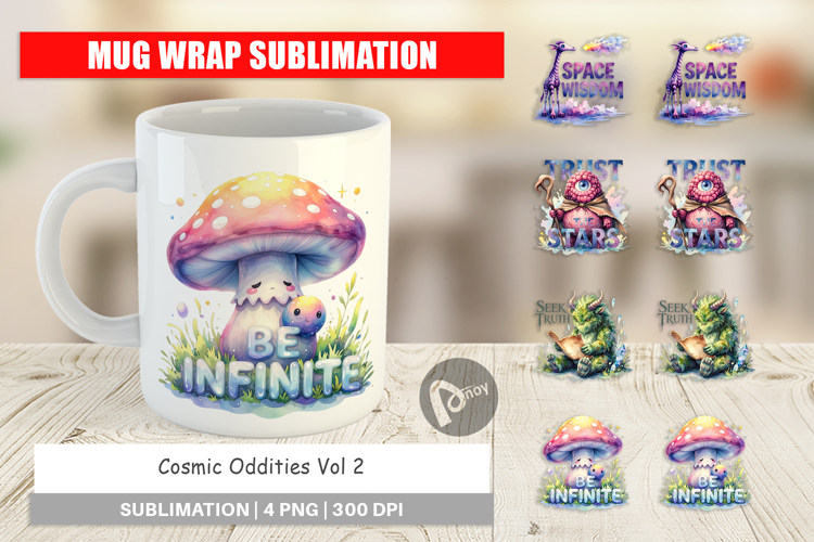 Odd Alien Quotes Mug Wrap