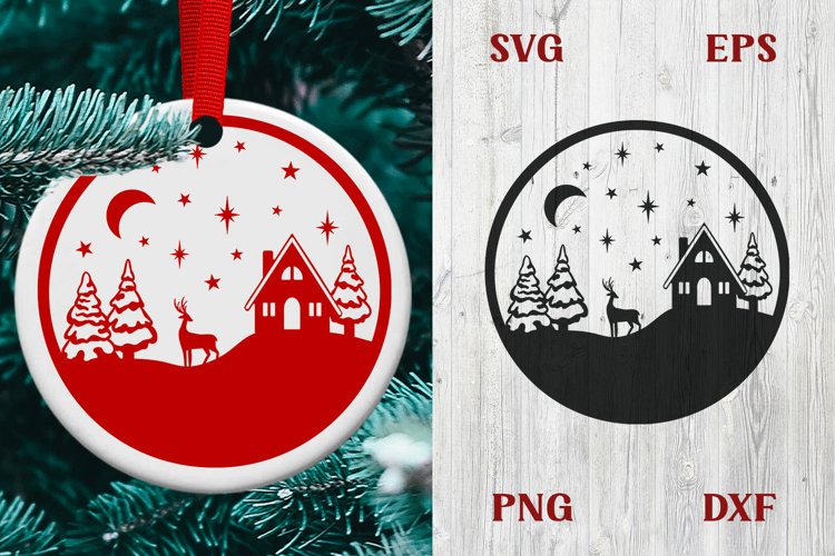 Christmas Village Svg Image 13