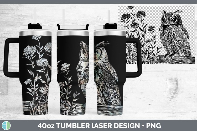 GorgeousCottage Birds Laser 40oz Tumbler design.