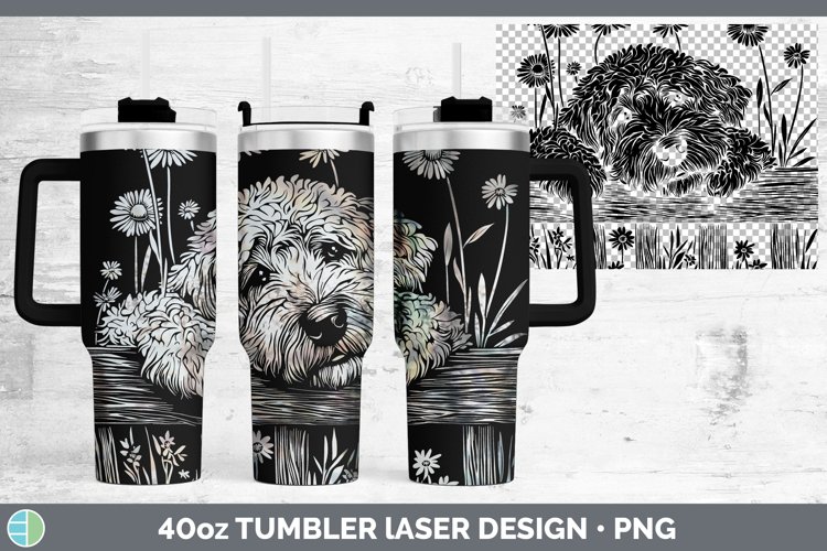 Goldendoodle Clipart Image 4