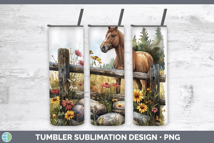 GorgeousCottage Garden Tumbler design.