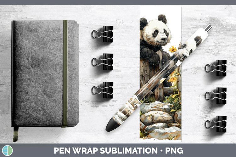 GorgeousCottage Garden Pen Wrap design.