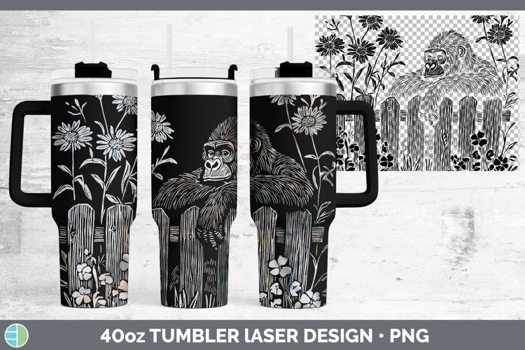 GorgeousCottage Laser 40oz Tumbler design.
