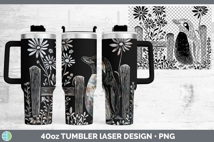 GorgeousCottage Laser 40oz Tumbler design.