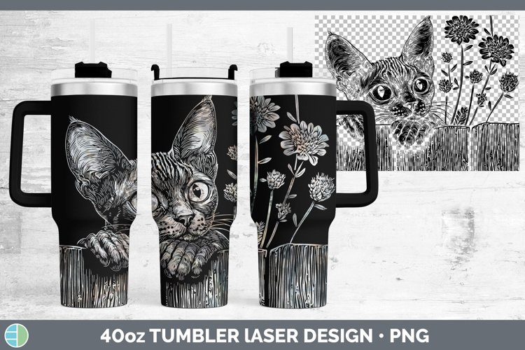 GorgeousCottage Laser 40oz Tumbler design.