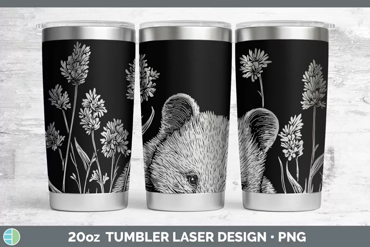 Cottage Safari Wombat Laser 20oz Tumbler Sublimation Tumbler