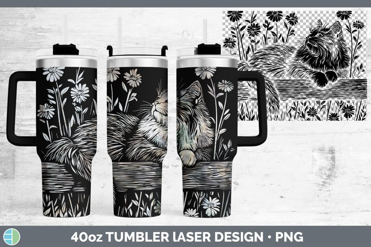 GorgeousCottage Laser 40oz Tumbler design.