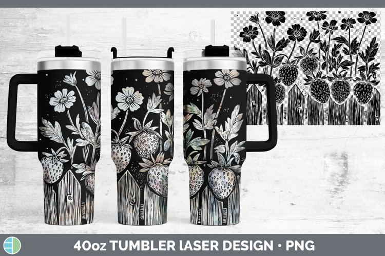 GorgeousCottage Laser 40oz Tumbler design.