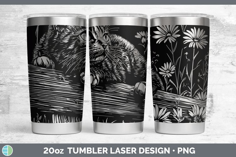 GorgeousCottage Laser 20oz Tumbler design.