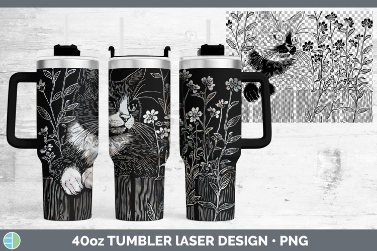 GorgeousCottage Laser 40oz Tumbler design.