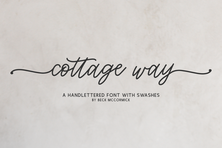 Cottage Way Script