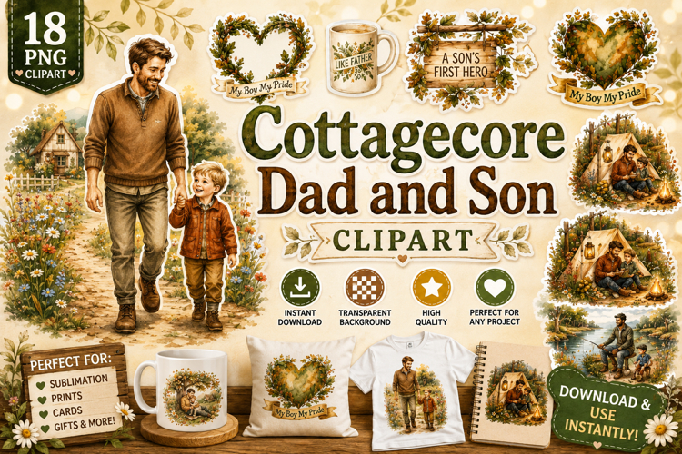 Father's Day Clipart Image 2