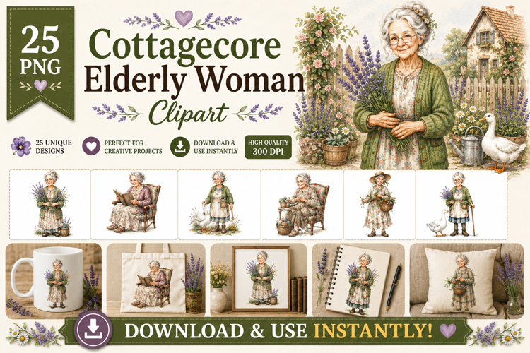 Grandma Clipart Image 13