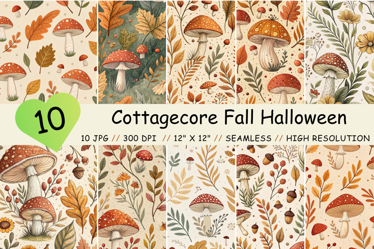 Fall Seamless Pattern Image 19