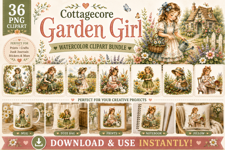 Spring Watercolor Clipart Image 7
