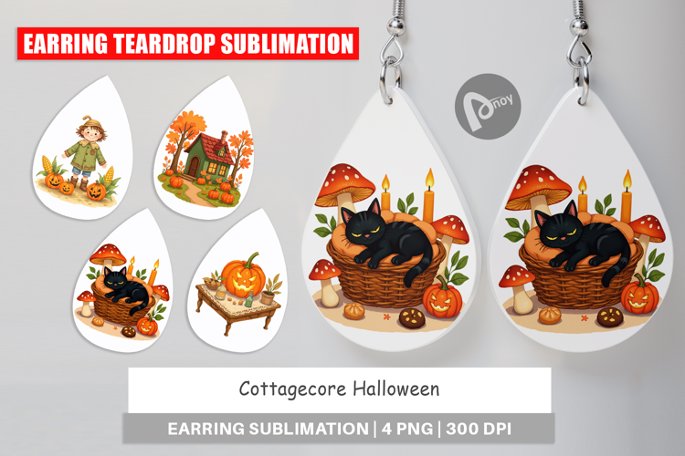 Earring Cottagecore Halloween