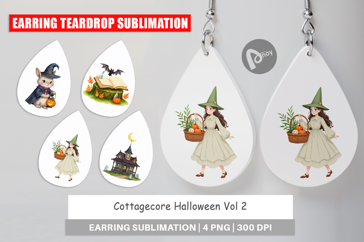 Earring Cottagecore Halloween
