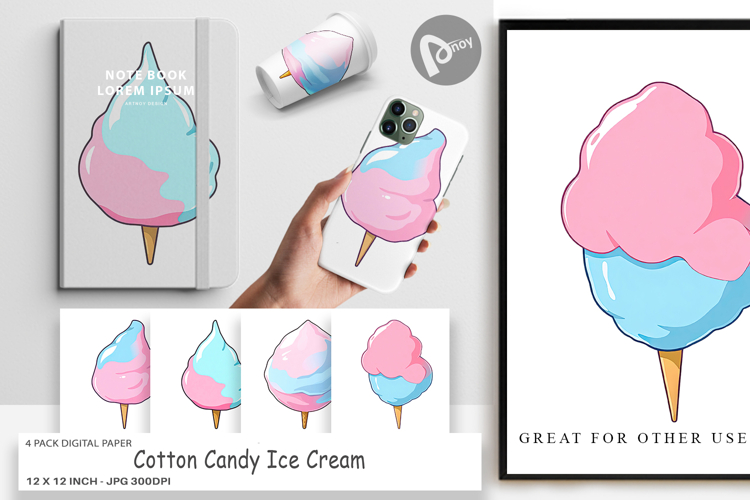Cotton Candy Clipart Image 7