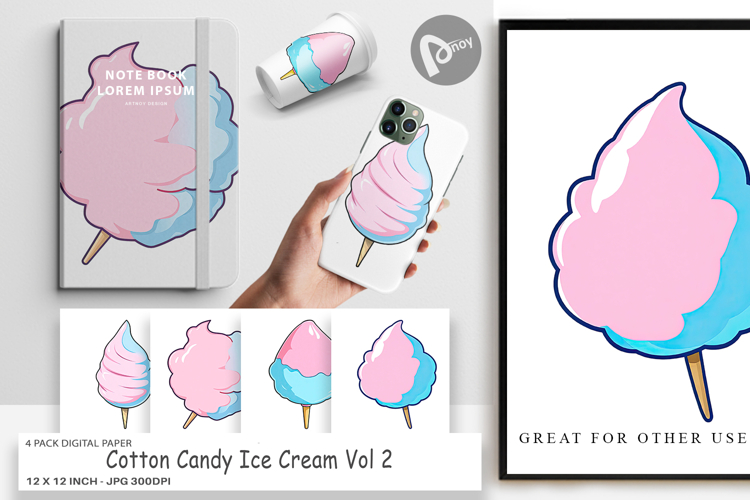 Cotton Candy Clipart Image 20