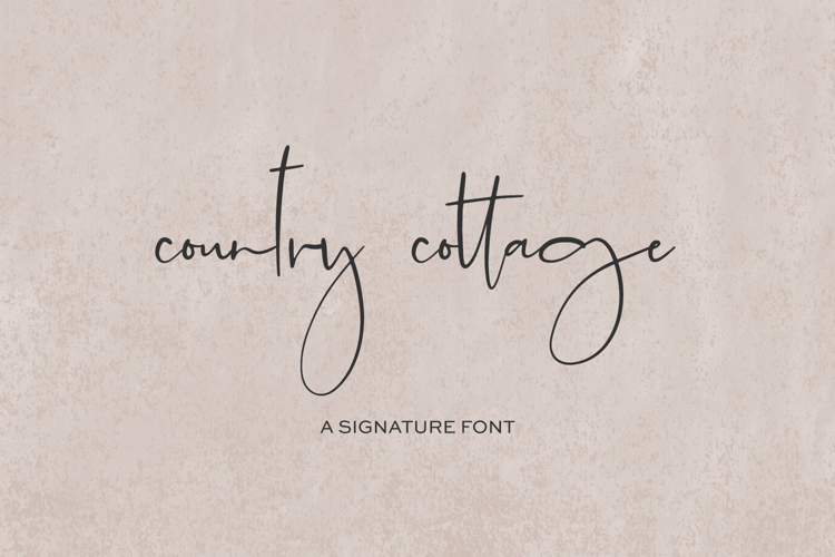 Modern Calligraphy Font Image 12